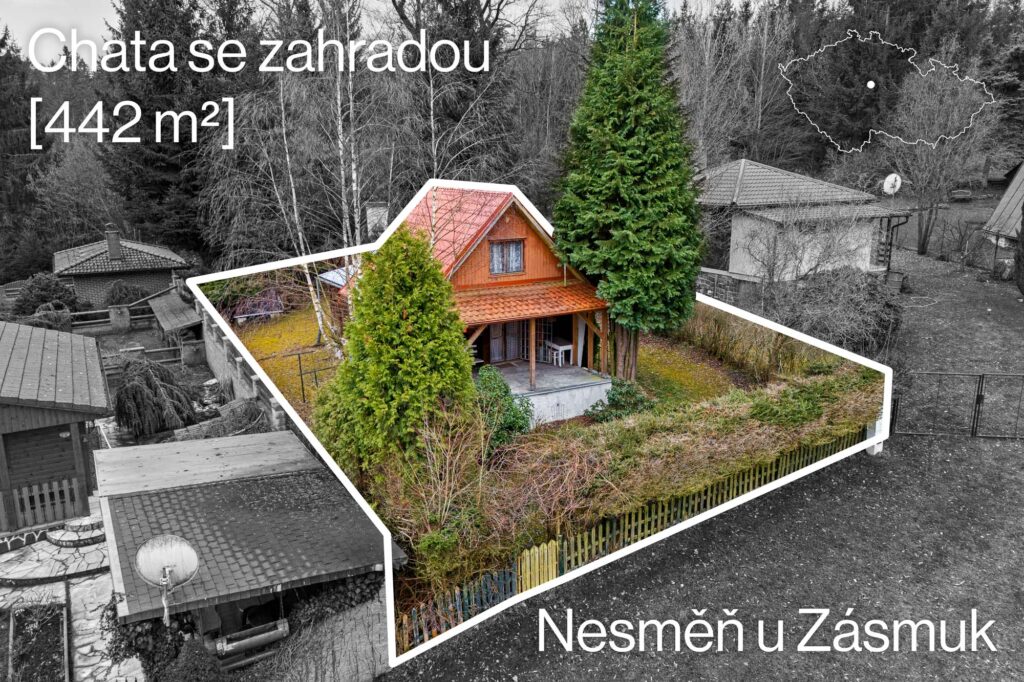 Prodej chaty 45 m², Nesměň, Zásmuky